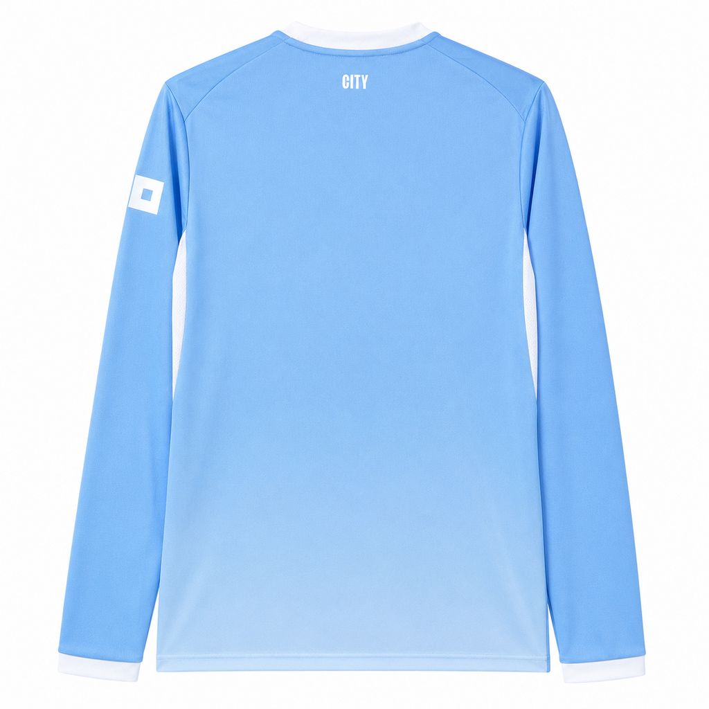 Men's Manchester City 2026/27 Home Long Sleeve Jersey
