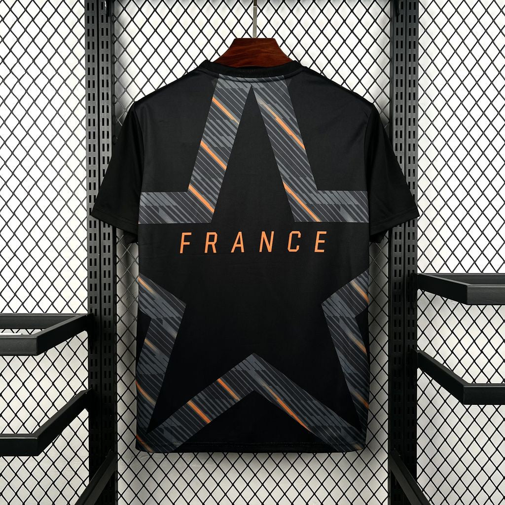 Men's France 2026 Black Training Jersey