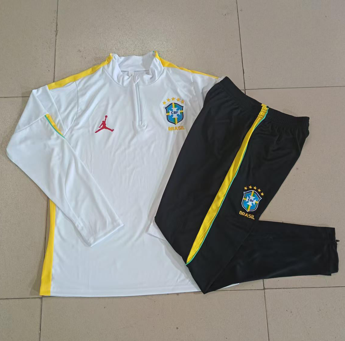 Brazil 2026 Half-Zip Training Set