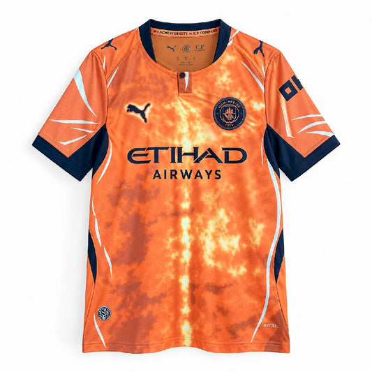 Men's Manchester City 2026/27 Orange GK Jersey