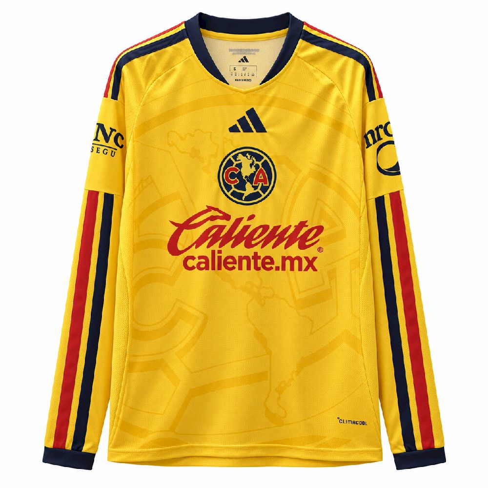 Men's Club America 2026 Home Long Sleeve Jersey