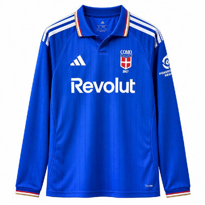 Men's Como 1907 2026/27 Home Long Sleeve Jersey