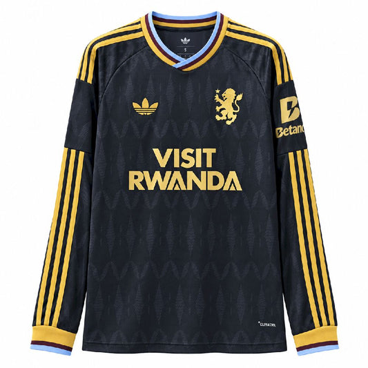 Men's Aston Villa 2026/27 Away Long Sleeve Jersey
