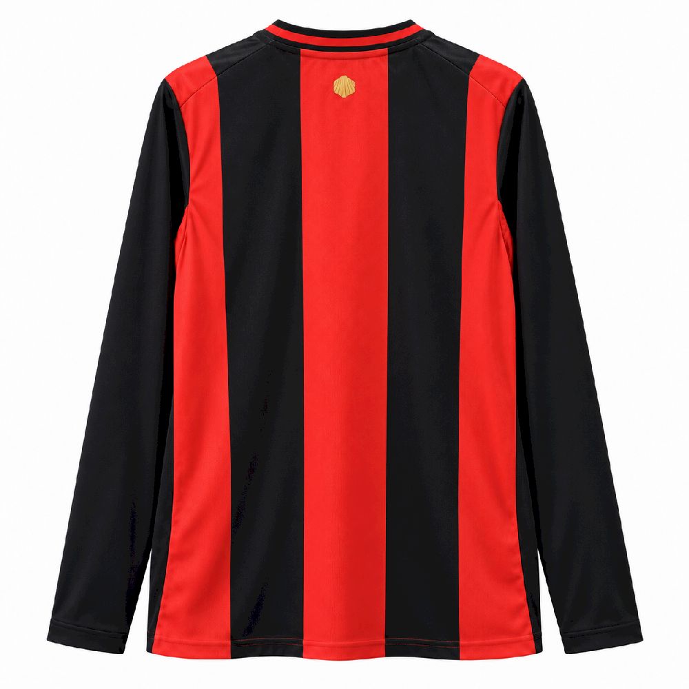 Men's AC Milan 2026/27 Home Long Sleeve Jersey