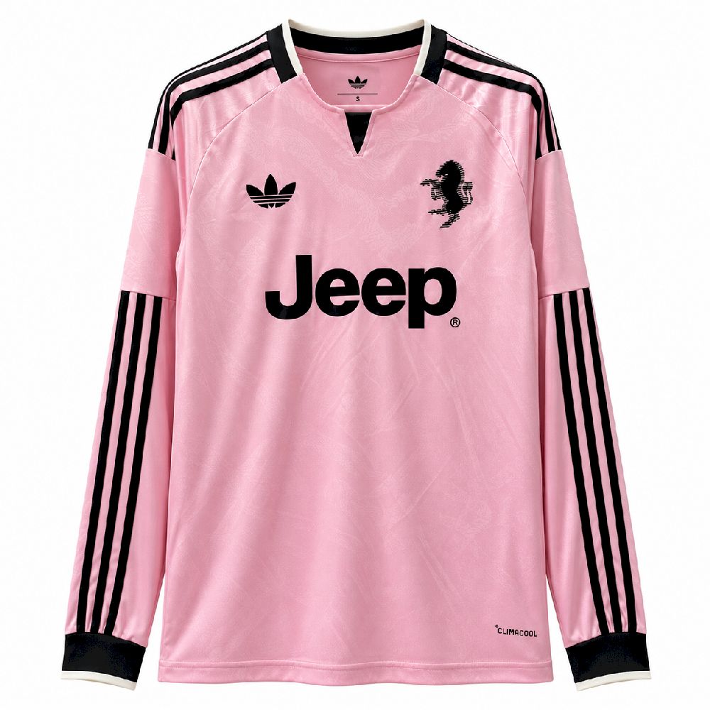 Men's Juventus 2026/27 Away Long Sleeve Jersey