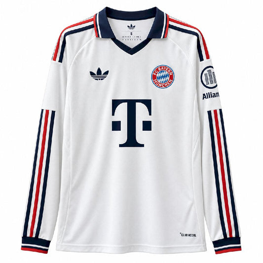 Men's Bayern Munich 2026/27 Away Long Sleeve Jersey