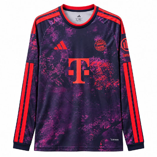 Men's Bayern Munich 2026/27 Third Long Sleeve Jersey
