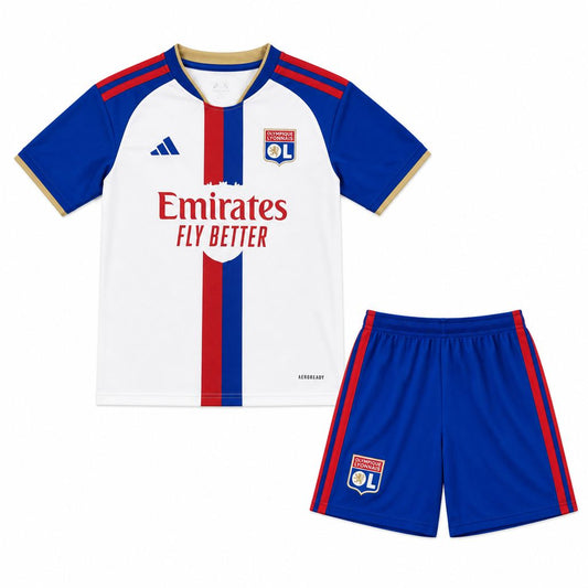 Kid's Olympique Lyonnais 2026/27 Home Kit