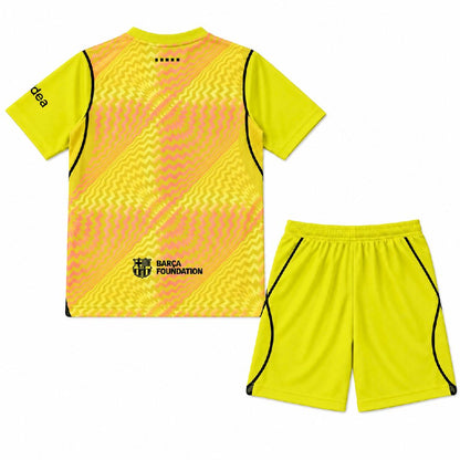 Kid's FC Barcelona 2026/27 Goalkeeper Kit