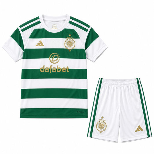 Kid's Celtic FC 2026/27 Home Kit