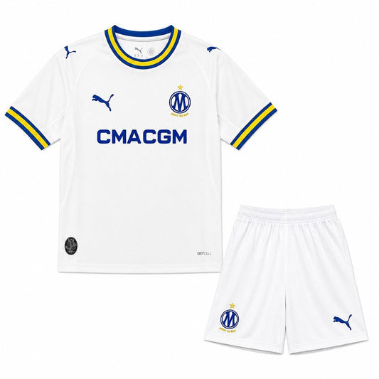 Kid's Olympique Marseille 2026/27 Home Kit