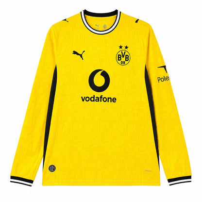 Men's Borussia Dortmund 2026/27 Home Long Sleeve Jersey