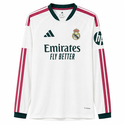 Men's Real Madrid 2026/27 Home Long Sleeve Jersey
