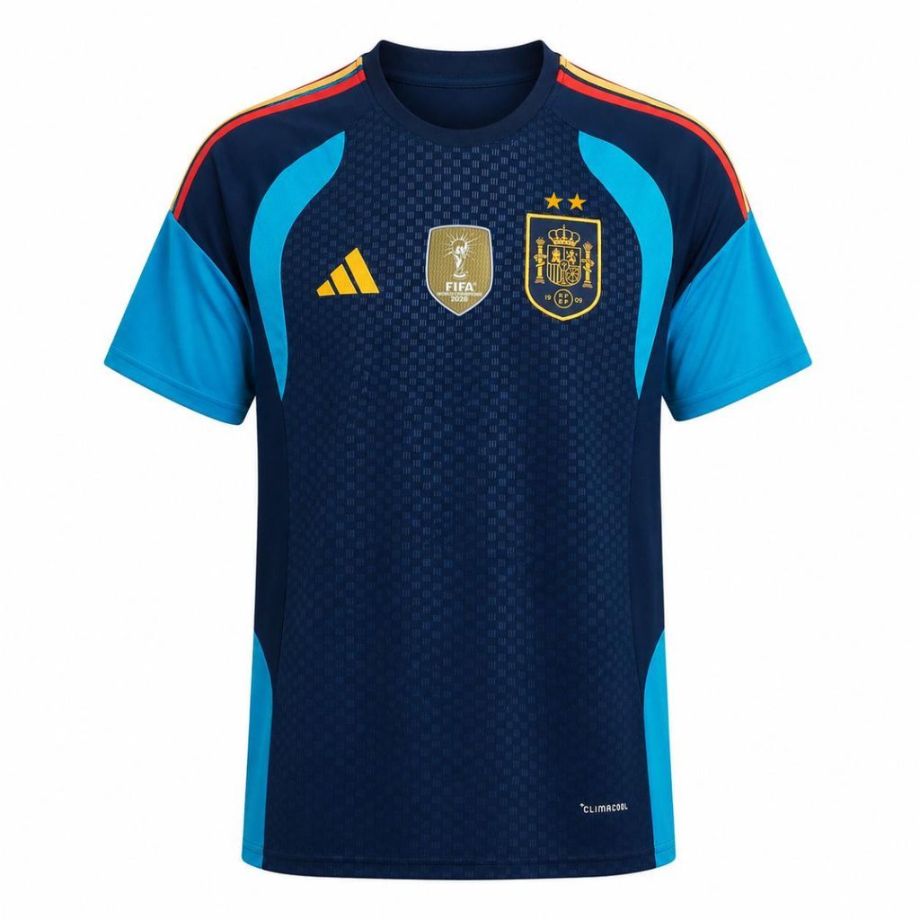Men's Spain 2026 Pre-Match Training Jersey (Incl Patch)