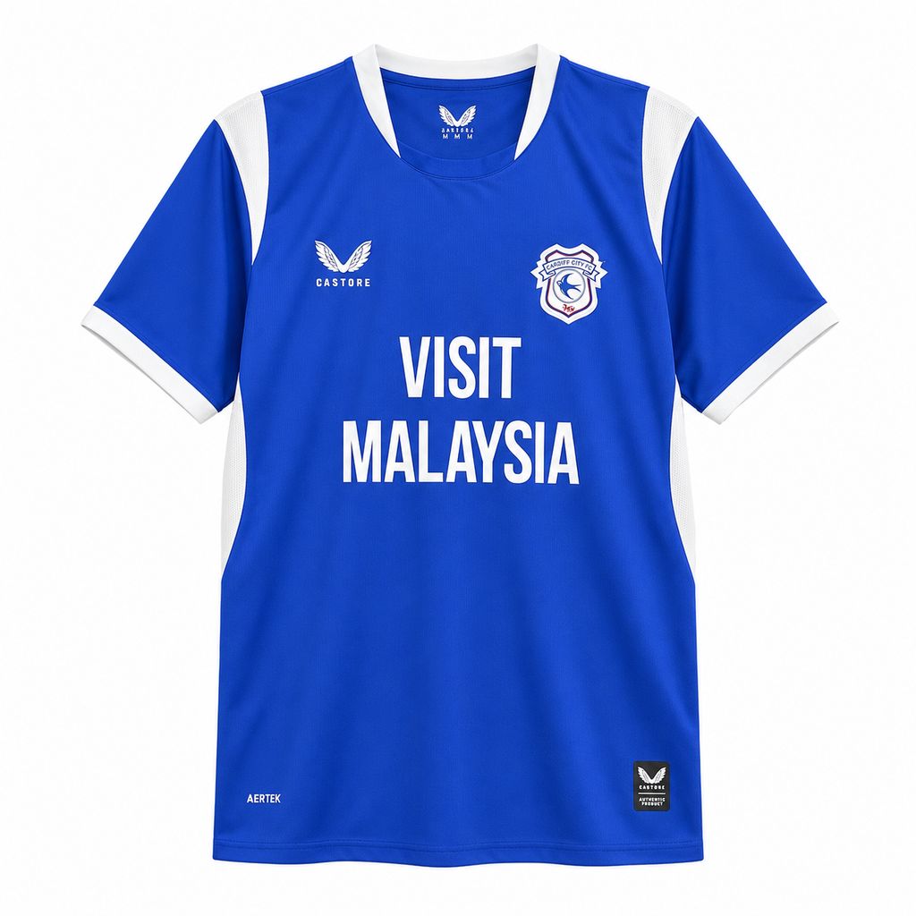 Men's Cardiff City F.C. 2026/27 Home Jersey