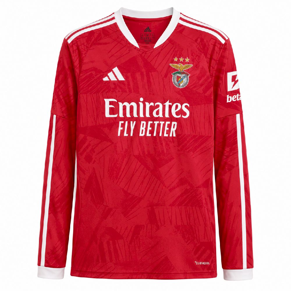 Men's SL Benfica 2026/27 Home Long Sleeve Jersey