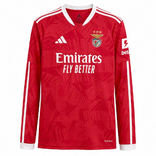 Men's SL Benfica 2026/27 Home Long Sleeve Jersey