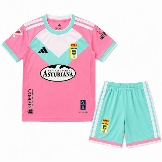 Kid's Real Oviedo 2026/27 Third Kit