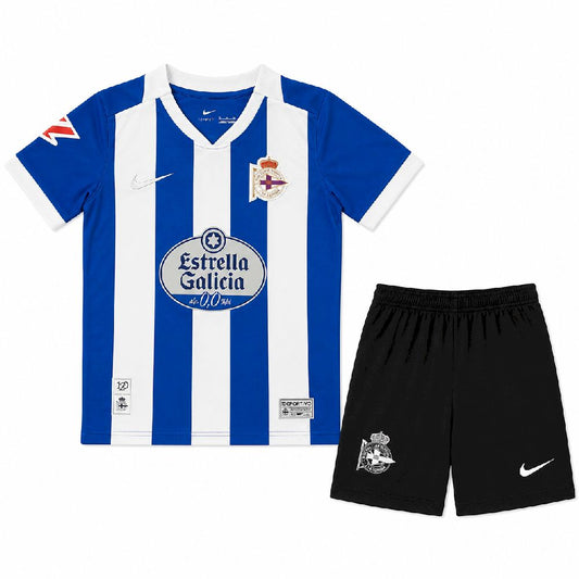 Kid's Deportivo de La Coruña 2026/27 Home Kit