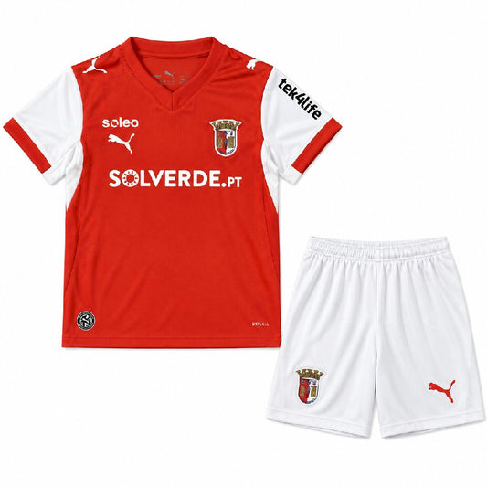 Kid's SC Braga 2026/27 Home Kit