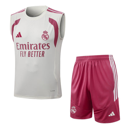 Real Madrid 2026/27 Training Sleeveless Set – Sleeveless Shirt & Pocket Shorts