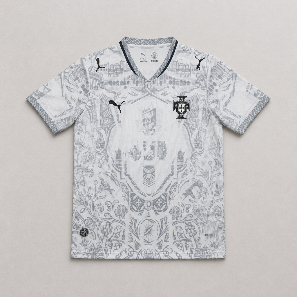 Men's Portugal 2026 Grey Special Edition Jersey