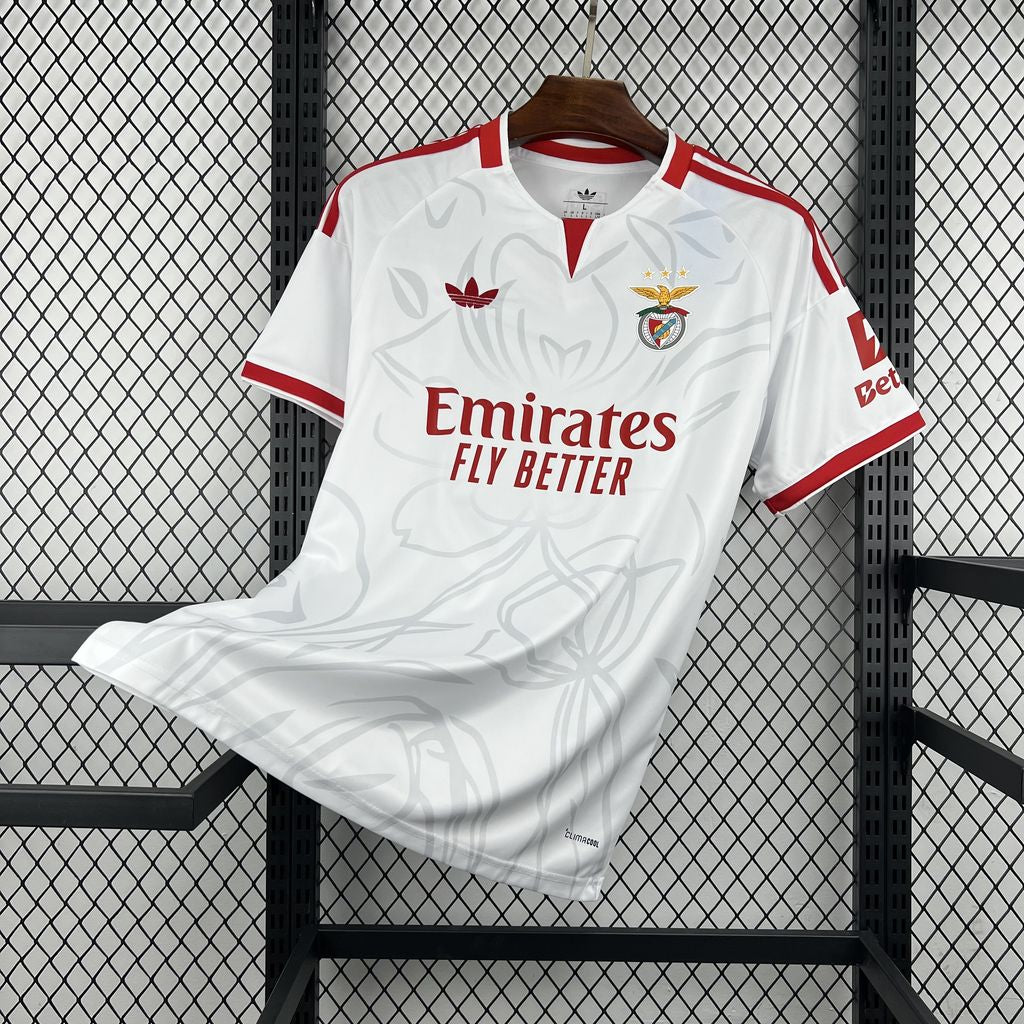 Men's SL Benfica 2026/27 White Concept Edition Jersey