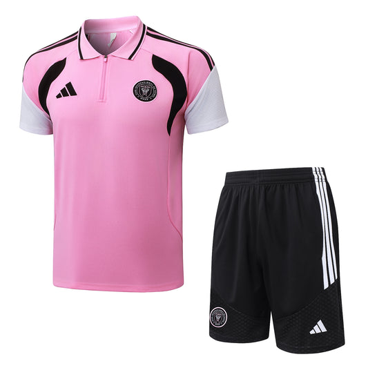 Men’s Inter Miami 2026 Training Polo Set – Shirt & Pocket Shorts