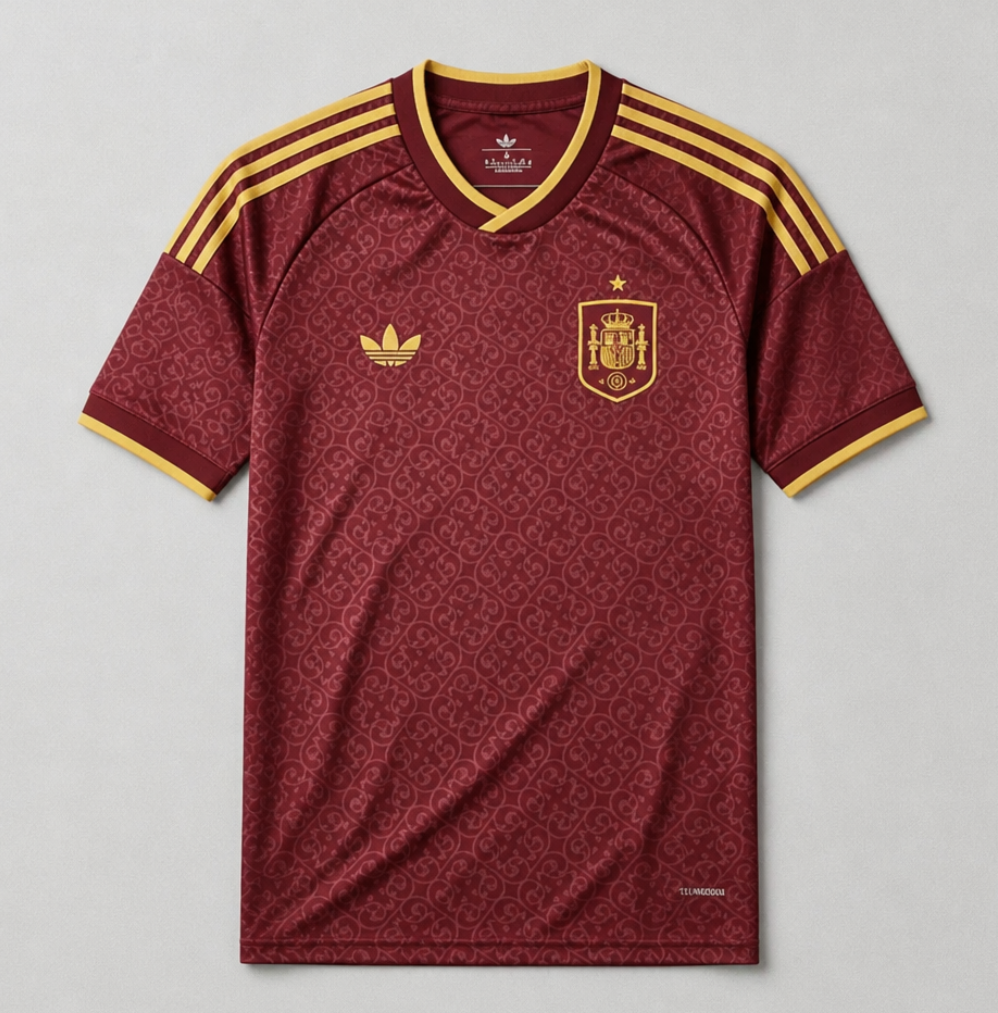 Men's Spain 2026 Vintage Edition Jersey
