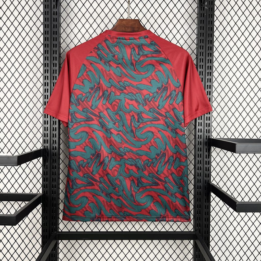 Men's Portugal 2026 Red Pré-Match Training Jersey