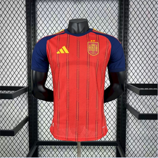 Men's Spain 2026 Home Jersey (2 stars) - Player Version