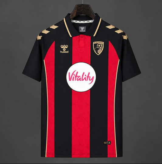 Men's AFC Bournemouth 2026/27 Home Jersey - Europa League Version