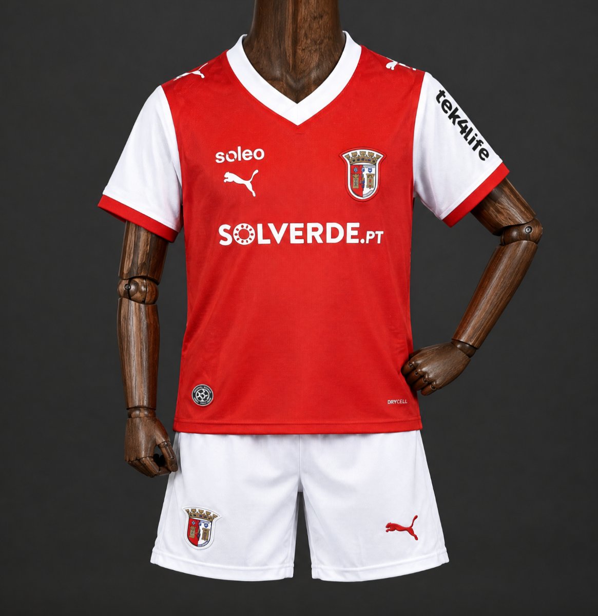 Kid's SC Braga 2026/27 Home Kit