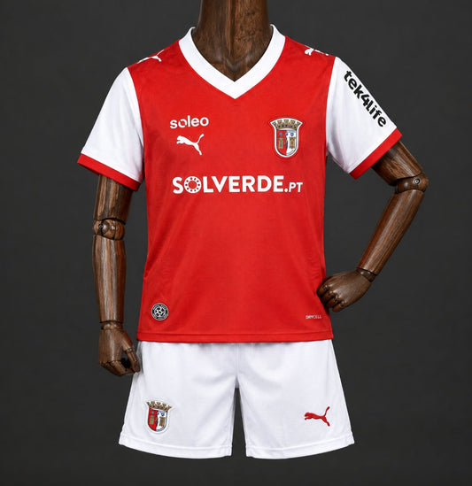 Kid's SC Braga 2026/27 Home Kit