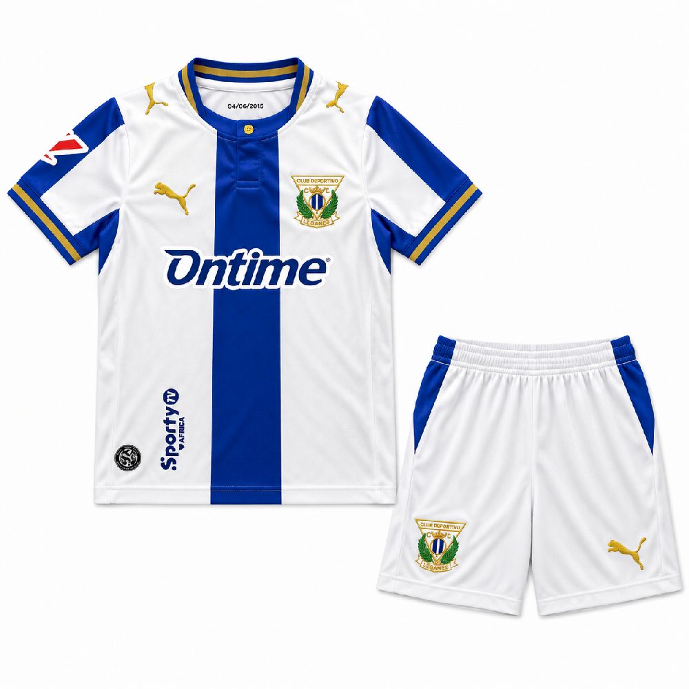 Kid's Leganés 2026/27 Home Kit