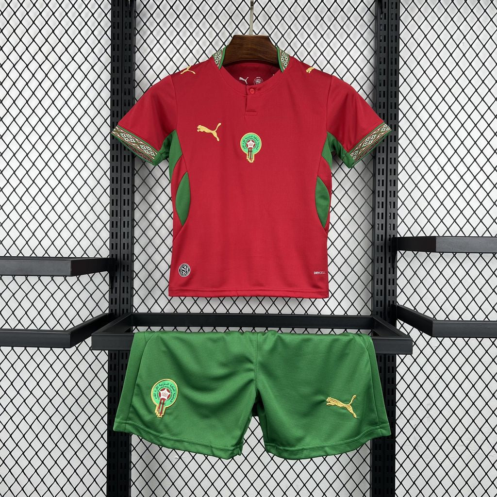 Kid's Morocco 2026 Home Kit