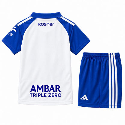 Kid's Real Zaragoza 2026/27 Home Kit