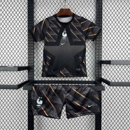 Kid's France 2026 Black GK Kit