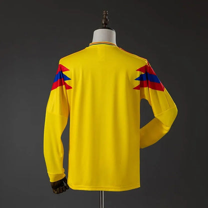 Retro's Colombia 1990 Home Long Sleeve Jersey