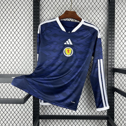 Men's Scotland 2026 Home Long Sleeve Jersey