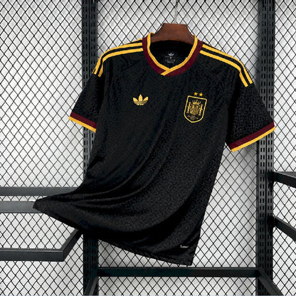Men's Spain 2026 Black Special Edition Jersey (2 stars)