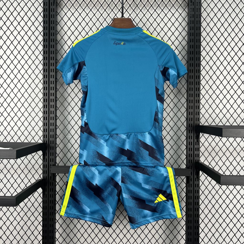 Kid's Spain 2026 Blue GK Kit