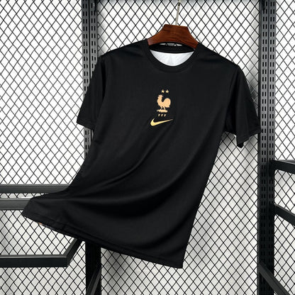 Men's France 2026 Black Training Jersey