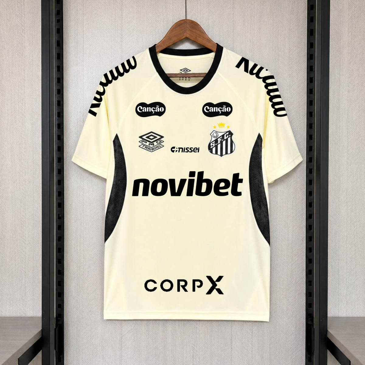 Men's Santos FC 2026 Training Jersey (All Sponsors)
