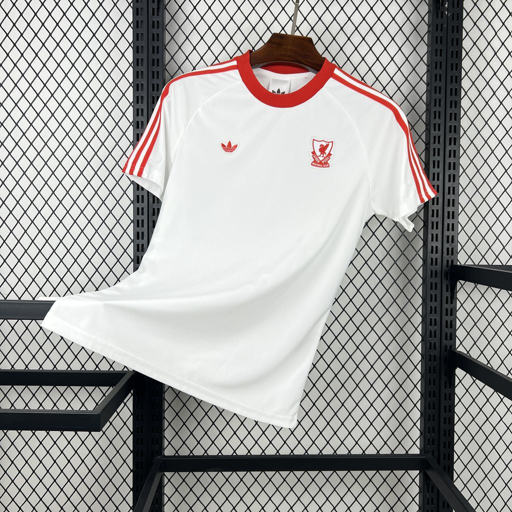 Men's Liverpool FC 2026 White Terrace Icons Jersey II