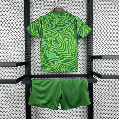 Kid's Brazil 2026 Green GK Kit