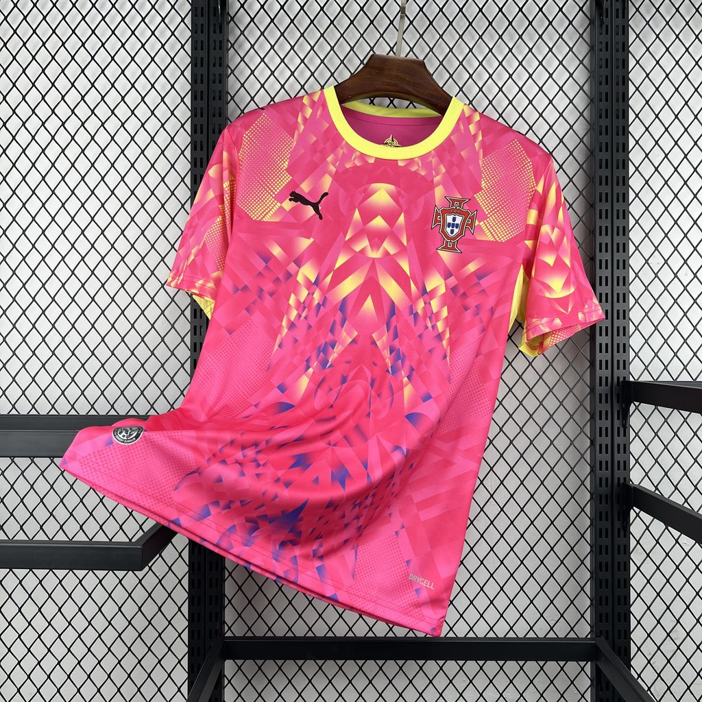 Men's Portugal 2026 Pink GK Jersey