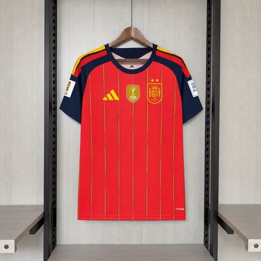 Men's Spain 2026 Home Jersey (Champions 26 Version)