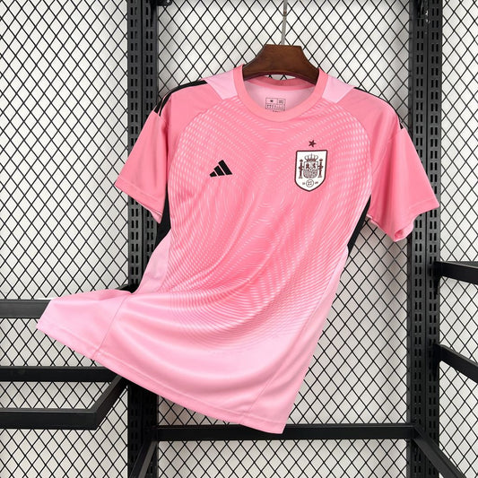 Men's Spain 2026 Pink GK Jersey