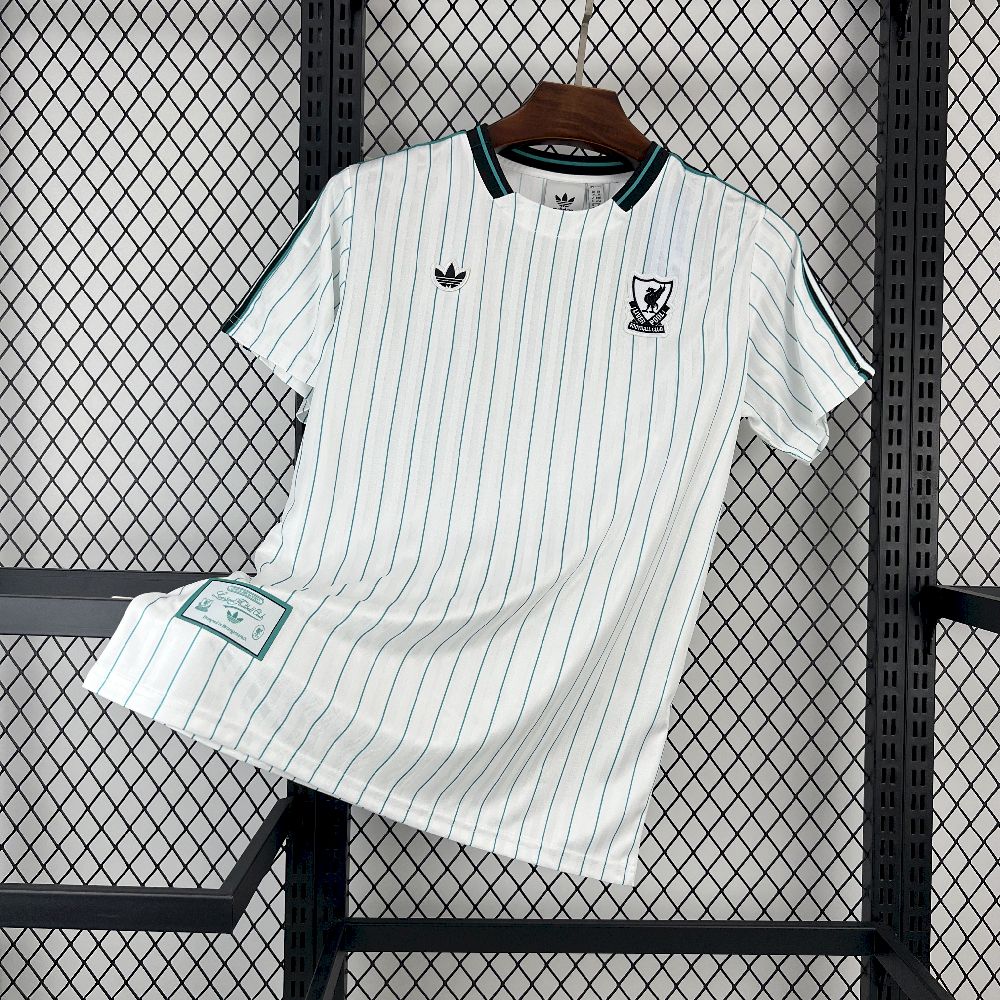 Men's Liverpool FC 2026 White Terrace Icons Jersey